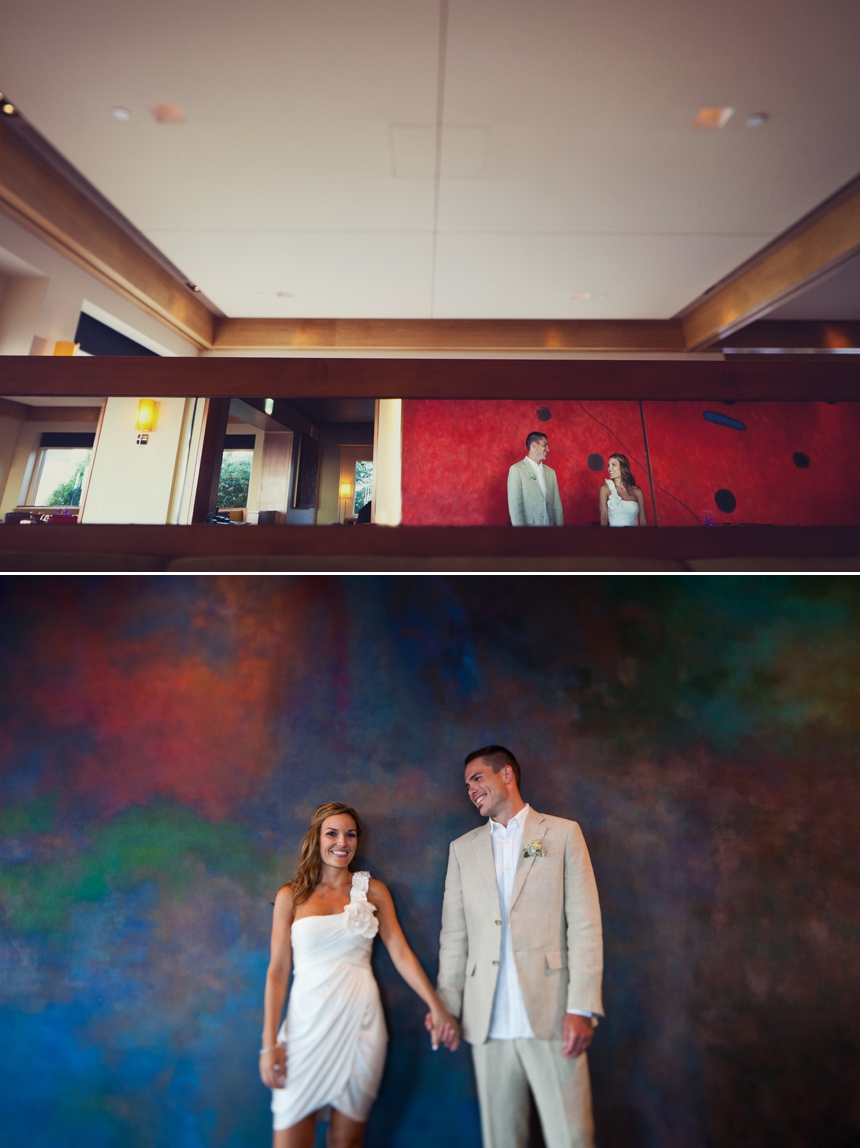 artistic Bacara Resort wedding photos