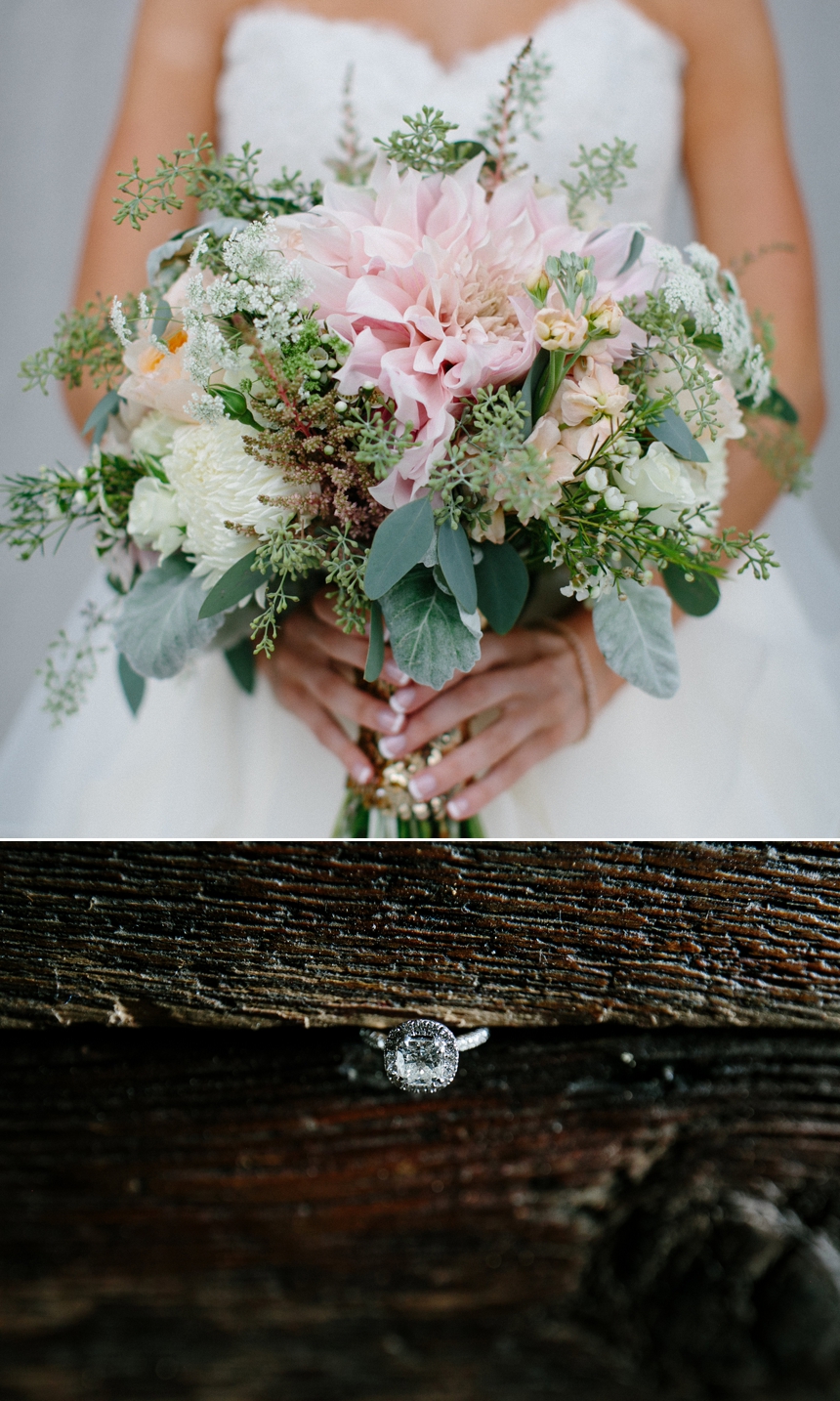 gorgeous bridal bouquet from Seven Sister Designs in Snohomish Washington
